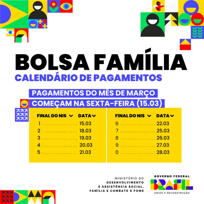 calendario bolsa familia 2024