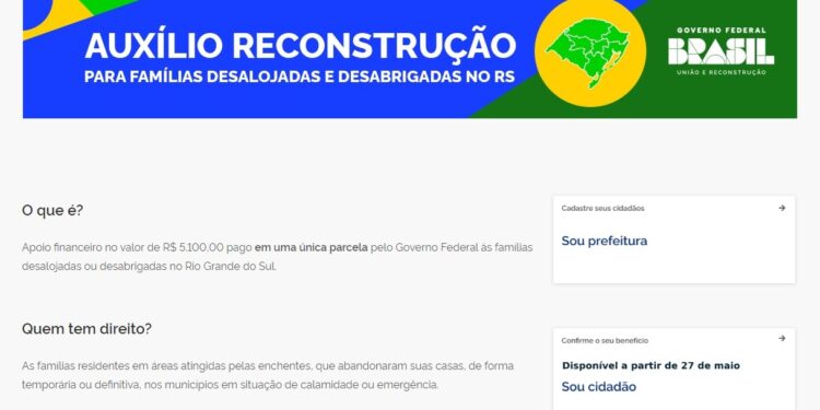 Auxílio Reconstrução