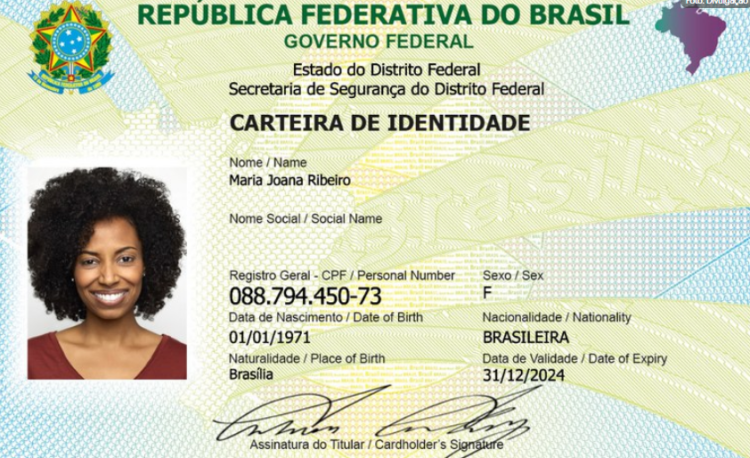 Mutirão vai emitir GRATUITAMENTE nova carteira de identidade neste sábado (24/07)