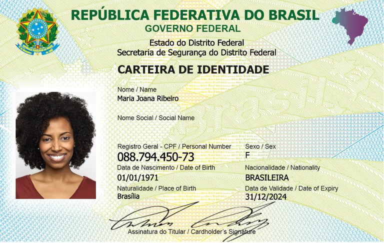 A Carteira de Identidade Nacional (CIN) unifica e moderniza com um novo RG. Imagem: Agência Gov.