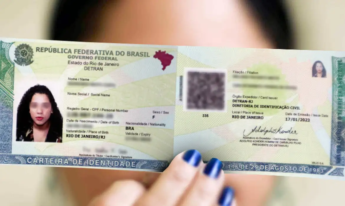 Nova Carteira de Identidade Nacional Imagem: Agência Brasil