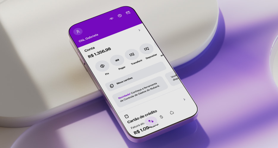 Funcionalidade que permite transferências instantâneas utilizando o limite do cartão de crédito. Imagem: Nubank